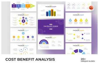 Cost Benefit Analysis Infographic PowerPoint Template